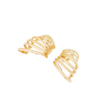 Hear the Hoops - Multiring Golden Ear Cuff