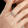 Evil Eye Zircon Adjustable Rings