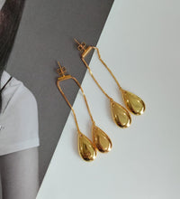 Balanced Drop Alloy Earrings