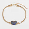 Choke In Style - Copper and Crystal Rhinestone Choker Necklace