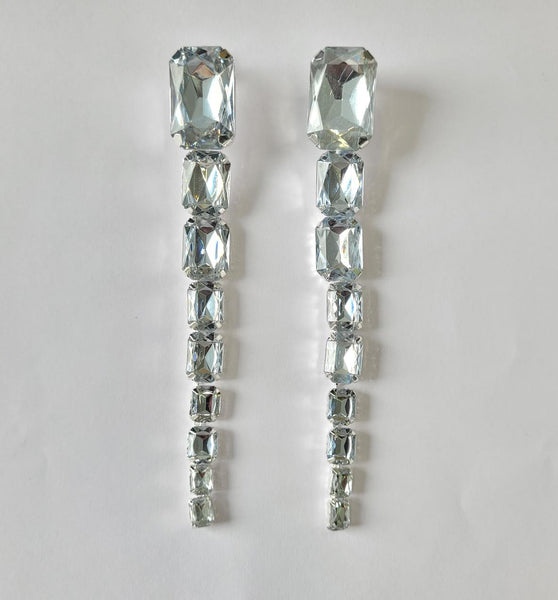 Dare to Drop - Alloy+Crystal Rhinestone Earrings