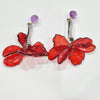 Hibiscus Dangling Earrings