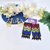 Earrings that give the essence of festivity