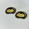 Classy black & golden earrings