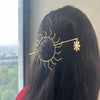 Sun Ray Wavy Hair Clip