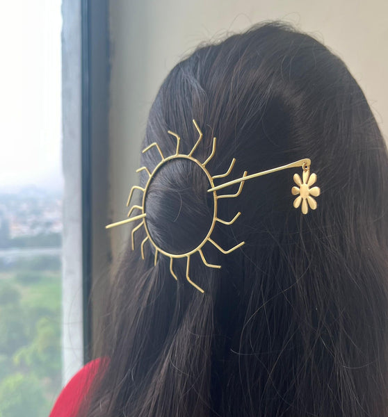 Sun Ray Wavy Hair Clip