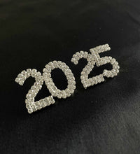 2025 New Year Eve Stud Earrings