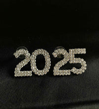 2025 New Year Eve Stud Earrings