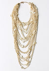 Stunning Seashell Layered Neckpiece