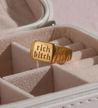 Sassy Rich-Bitch Gold BFF Rings