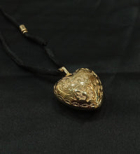 Multi Layered Gold Heart Neckpiece