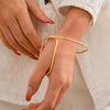 Gold & Silver geometric shaped bracelets