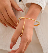 Gold & Silver geometric shaped bracelets