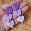 Gradient 'HeART' Earring