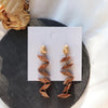Light and Casual Brown Earring - aadiraabyaarushi