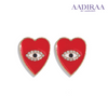 Eye Heart You - Stud Heart Earrings