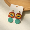 Semi Circle Open-Eye Earring - aadiraabyaarushi